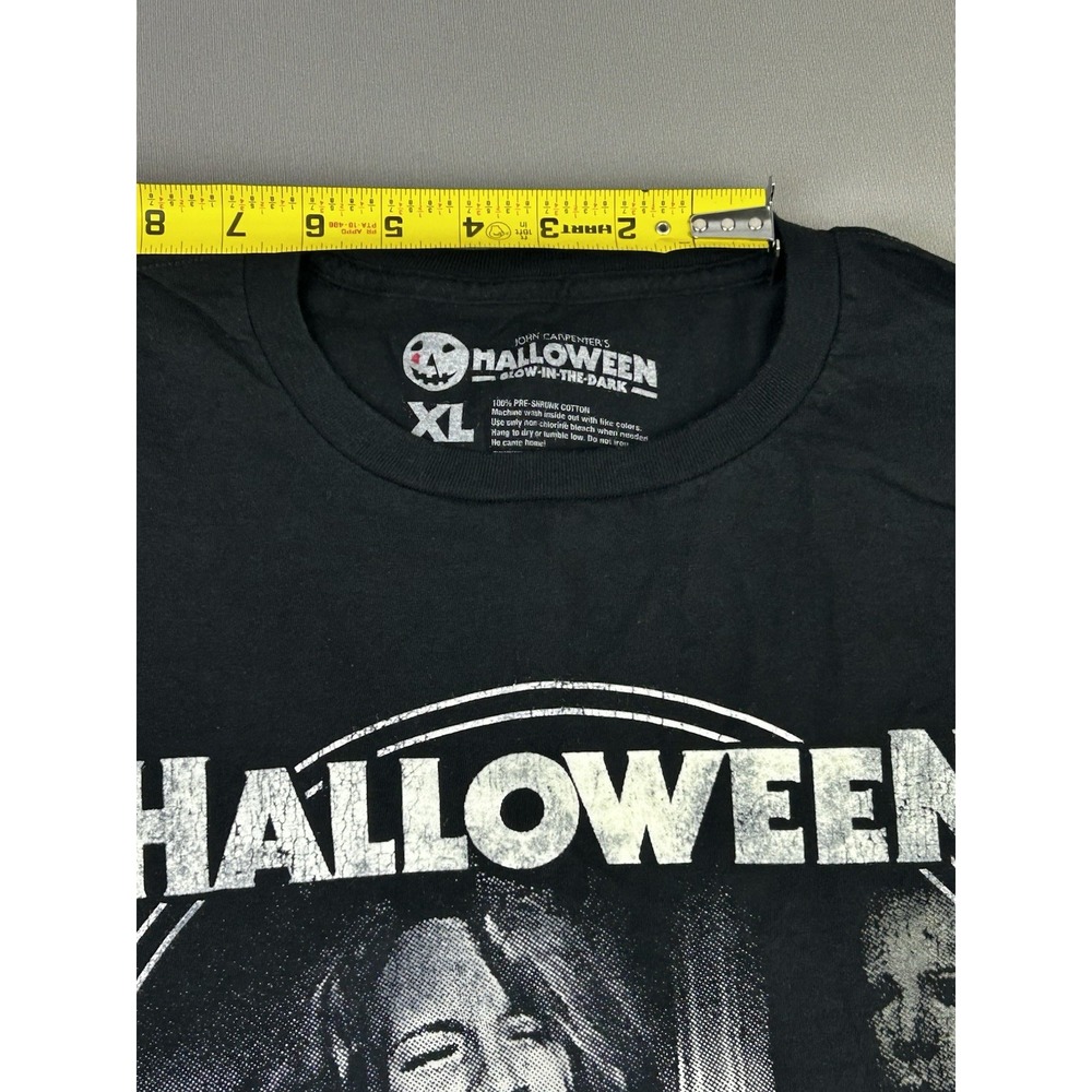Halloween Glow In The Dark Men's XL Fright Rags Graphic Tee Shirt NEW - Picture 4 of 11